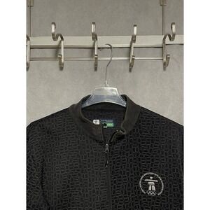 Sunice Jacket Men XL BLK Track Softshell Licensed Vancouver Winter 2010 Olympics